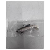 Soft Plastic Fishing Lure - Silver Shad