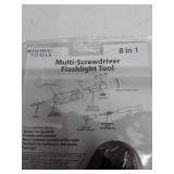 8-in-1 Multi-screwdriver Flashlight Tool Of807