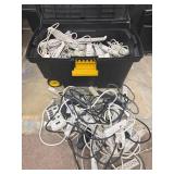 Power Strips and Surge Protectors in Black Rolling Tote