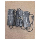 Power Strips and Surge Protectors in Black Rolling Tote