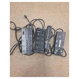 Power Strips and Surge Protectors in Black Rolling Tote