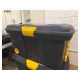 Large Tote Box with Custom Wood Dividers