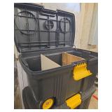 Large Tote Box with Custom Wood Dividers