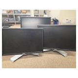 (3) Dell Monitors / 19inch