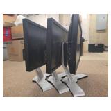 (3) Dell Professional LCD Monitors / 19inch
