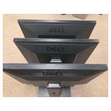 (3) Dell Professional LCD Monitors / 20inch