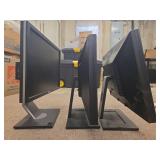 (3) Dell Professional LCD Monitors / 19inch - 21inch