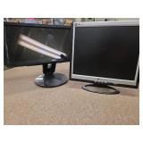 Dell 23inch Monitor and Viewcom Monitor 19inch