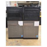 (2) Dell Optiplex 3020 PC