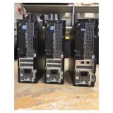 (3) Dell OptiPlex 3050 PC