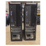 (2) Dell OptiPlex 3020 PC