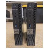(2) Dell OptiPlex 7050 Micro Desktop PC