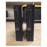 (2) Dell OptiPlex 3050 Micro Desktop PC