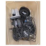 AV Equipment Lot with PTZ Camera and Apple TV
