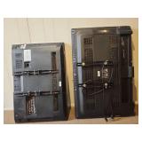 (2) 32in - 44in Dynex and Vizio Flat Screen TV Set - 2 Units