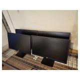 (4) 23in HP Professional LCD Monitors