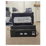 (2) HP LaserJet P1102w and Brother MFC-J995DW Printer Set