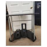 Adjustable Monitor Stand with Dual Display Mount