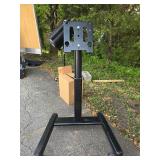 Adjustable TV/Monitor Rolling Cart Stand
