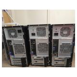 Dell  Desktop Computer Tower Lot (NO HARD DRIVE, NO RAM)