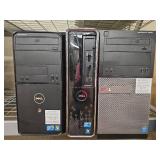Dell  Desktop Computer Tower Lot (NO HARD DRIVE, NO RAM)