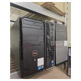 Dell  Desktop Computer Tower Lot (NO HARD DRIVE, NO RAM)