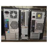 Dell  Desktop Computer Tower Lot (NO HARD DRIVE, NO RAM)