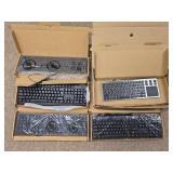 (5) Assorted Computer Keyboards
