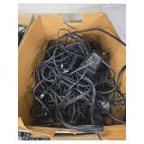 Bulk Lot of Mixed Power Adapters and Cables