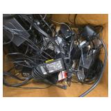 Bulk Lot of Mixed Power Adapters and Cables