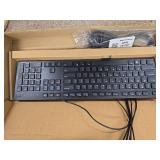 (4) New Dell USB Wired Keyboard