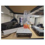 Contents of Shelf W/ Dell PDU Power Distribution Unit, Speakers, Transceiver, and More!
