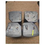 4~Yamaha DSR112 Active Speakers
