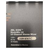 JBL EON MusicMix 10 Channel Stereo Mixer