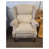 Vintage Wing Back Recliner Chair