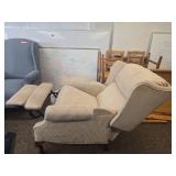 Vintage Wing Back Recliner Chair