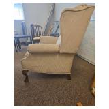 Vintage Wing Back Recliner Chair
