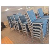 29~Commercial Stackable Conference Chairs