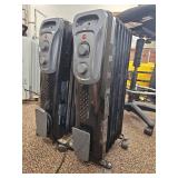 (2) Pelonis Electric Oil-Filled Radiator Heater HO-0264