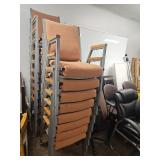 (9) Stackable Conference Chairs