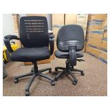 (2) Office Chair with Adjustable Arms