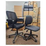 (2) Office Chair with Adjustable Arms