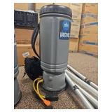 (4) Commercial Windsor VacPac Backpack Vacuum Set