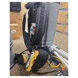 (4) Commercial Windsor VacPac Backpack Vacuum Set