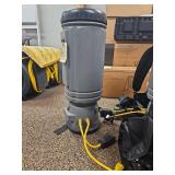 (4) Commercial Windsor VacPac Backpack Vacuum Set