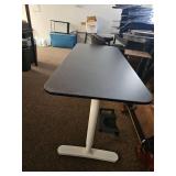 Professional Office Desk with Sit-Stand Base
