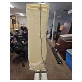 (3) Modern Floor Lamp Set with Paper Shade Columns