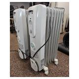(2) Comfort Zone Oil-Filled Electric Radiator Heaters