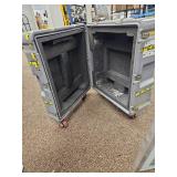 Industrial Mobile Storage Cart with Foam Compartments