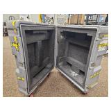 Industrial Mobile Storage Cart with Foam Compartments